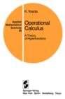 Image for Operational Calculus : A Theory of Hyperfunctions