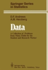 Image for Data : A Collection of Problems from Many Fields for the Student and Research Worker