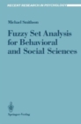 Image for Fuzzy Set Analysis for Behavioral and Social Sciences