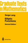 Image for Elliptic Functions
