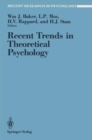 Image for Recent Trends in Theoretical Psychology
