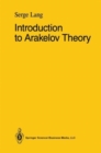 Image for Introduction to Arakelov Theory