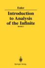 Image for Introduction to Analysis of the Infinite : Book I