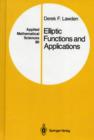 Image for Elliptic Functions and Applications