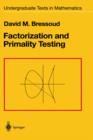Image for Factorization and Primality Testing