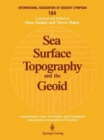 Image for Sea Surface Topography and the Geoid : Edinburgh, Scotland, August 10–11, 1989