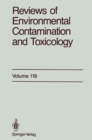 Image for Reviews of Environmental Contamination and Toxicology : Continuation of Residue Reviews : 119