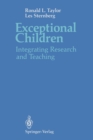 Image for Exceptional Children : Integrating Research and Teaching