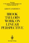Image for Brook Taylor’s Work on Linear Perspective