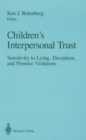 Image for Children&#39;s Interpersonal Trust