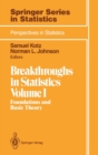 Image for Breakthroughs in Statistics : Foundations and Basic Theory