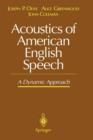 Image for Acoustics of American English Speech