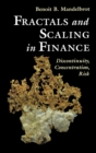 Image for Fractals and Scaling in Finance : Discontinuity, Concentration, Risk. Selecta Volume E