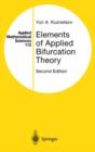 Image for Elements of Applied Bifurcation Theory