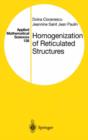 Image for Homogenization of Reticulated Structures : v. 136