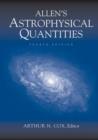 Image for Allen’s Astrophysical Quantities