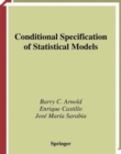 Image for Conditional Specification of Statistical Models
