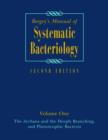 Image for Bergey&#39;s Manual of Systematic Bacteriology : Volume One : The Archaea and the Deeply Branching and Phototrophic Bacteria