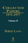 Image for Collected Papers II : 1971-1977 : v. 2