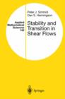 Image for Stability and Transition in Shear Flows