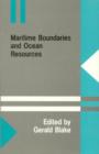 Image for Maritime Boundaries and Ocean Resources