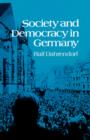 Image for Society and Democracy in Germany