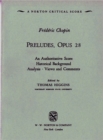 Image for Preludes Opus 28