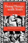 Image for Doing Things with Texts : Essays in Criticism and Critical Theory