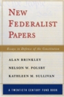 Image for New Federalist Papers : Essays in Defense of the Constitution