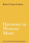 Image for Harmony in Western Music