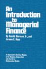 Image for An Introduction to Managerial Finance