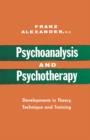 Image for Psychoanalysis and Psychotherapy