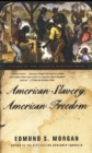 Image for American slavery, American freedom: the ordeal of colonial Virginia
