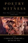 Image for Poetry of Witness: The Tradition in English, 1500-2001