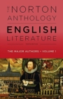 Image for The norton anthology of English literature  : the major authorsVolume 1