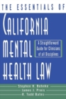Image for The Essentials of California Mental Health Law