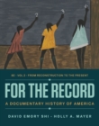 Image for For the Record: A Documentary History of America