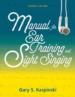 Image for Manual for Ear Training and Sight Singing