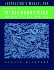 Image for Instructor&#39;s Manual : for Principles of Microeconomics, Fourth Edition