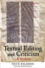 Image for Textual editing and criticism  : an introduction