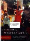 Image for A History of Western Music