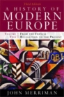 Image for A history of modern EuropeVolume 2,: From the French Revolution to the present
