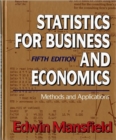 Image for Statistics for Business and Economics : Methods and Applications