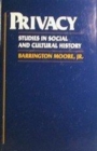 Image for Privacy: Studies in Social and Cultural History : Studies in Social and Cultural History