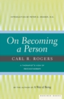Image for On becoming a person  : a therapist&#39;s view of psychotherapy