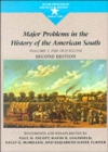 Image for Major problems in the history of the American SouthVol. 1: The old South