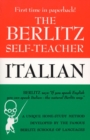 Image for The Berlitz Self-Teacher - Italian : A Unique Home-Study Method Developed by the Famous Berlitz Schools of Language