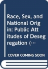 Image for Race, Sex, and National Origin