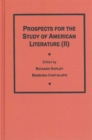 Image for Prospects for the Study of American Literature v. 2