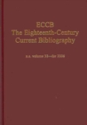 Image for ECCB: The Eighteenth-Century Current Bibliography : Volume 32